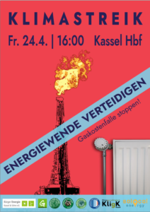 Klimastreik am 24.04.2026 in Kassel (Hbf), 16 Uhr